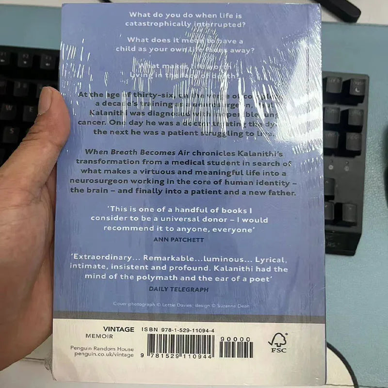 When Breath Becomes Air by Paul Kalanithi Life Legacy Memoir Bestseller