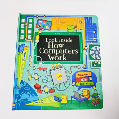 Usborne Lift-the-Flap Children's Encyclopedia – Interactive Learning for Kids