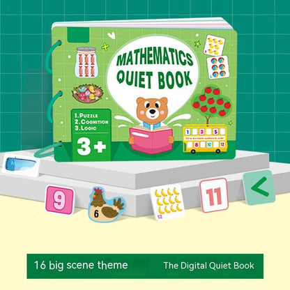 Montessori Quiet Book for Kids – 17 Themes of Cognitive & Digital Learning